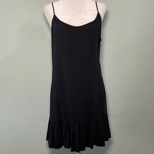 L’amour Black Slip Dress